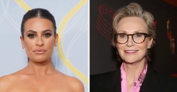 Jane Lynch Addressed Rumors That She Left "Funny Girl" Early Over Lea Michele's Casting