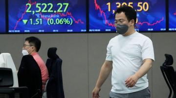Asian shares mixed after new signs of cooling inflation