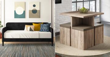 16 Wayfair Furniture Pieces Designed For Small Apartments
