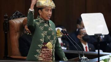 Indonesian leader calls for unity, braces for global crises