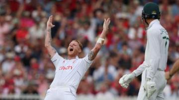 England v South Africa: Ben Stokes keeps hosts clinging on in first Test