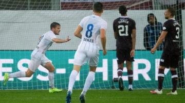 FC Zurich 2-1 Heart of Midlothian: Swiss champions come back to win first leg