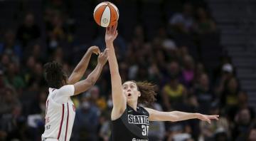 Stewart leads the way, Loyd has big finish as Storm beat Mystics in Game 1