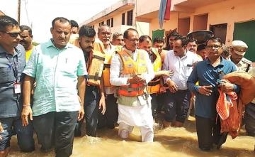Madhya Pradesh Chief Minister Assures Financial Help To Flood Victims
