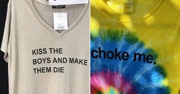 The weirdest t-shirts ever found at thrift shops (34 photos)