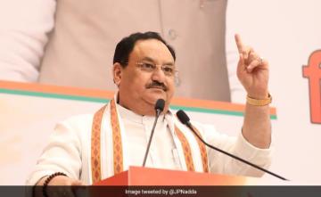 "Congress Is Shrinking Due To Lack Of...": BJP Chief JP Nadda