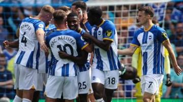 Brighton 5-2 Leicester: Graham Potter's side maintain excellent start to Premier League season