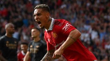 Manchester United 3-1 Arsenal: Antony scores on his debut to end Arsenal's winning run