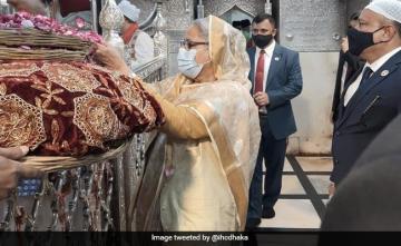 Bangladesh PM Sheikh Hasina Offers Prayers At Ajmer Dargah In Rajasthan