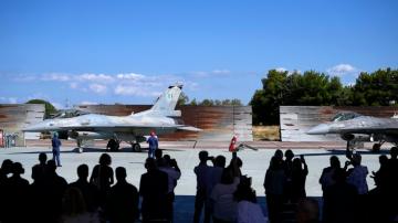 Greece gets first 2 upgraded F-16s out of a total 83