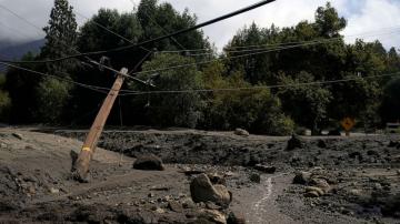 Missing woman found dead after California mudslides
