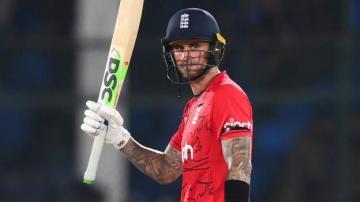 Alex Hales & Luke Wood star as England win first game in Pakistan in 17 years