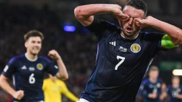 Scotland 3-0 Ukraine: John McGinn & Lyndon Dykes double earn vital Nations League win