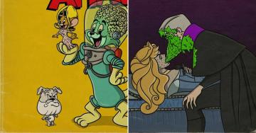 Cartoons given a horror makeover are demented good fun (35 Photos)