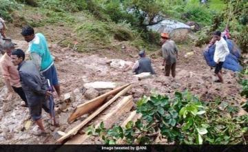 Woman Trapped Under Debris Of House After Heavy Rains Lash Uttarakhand