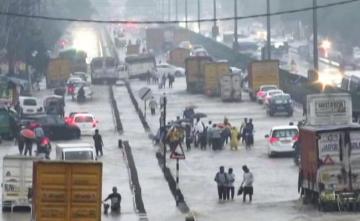 Gurgaon Asked To Work From Home Tomorrow After Heavy Rain, Flooding