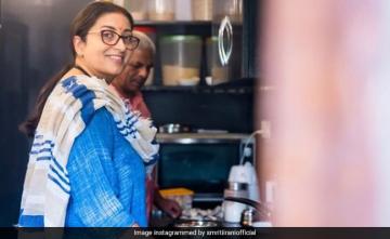 Smriti Irani Shares Pic From Her Kitchen, Asks Internet "What's Cooking?"
