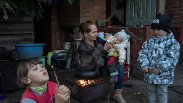 Hardship remains for Ukrainian town emerging from occupation