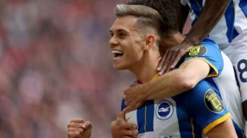 Liverpool 3-3 Brighton: Leandro Trossard scores hat-trick to deny Reds victory