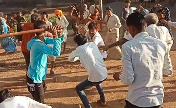 Watch: Intense Fight Over Navratri Celebration In Madhya Pradesh