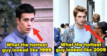 Here's What The "Hottest" Guys Looked Like Each Year For 19 Years, Like There Was An Actual "Choice Hottie" Award