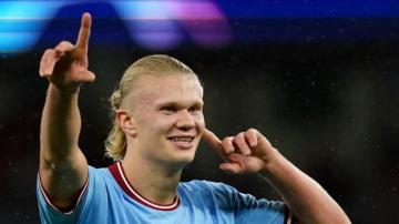 Man City 5-0 Copenhagen: Erling Haaland scores twice in thumping Champions League victory