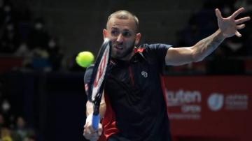 Dan Evans: British number two misses six match points to go out of Japan Open
