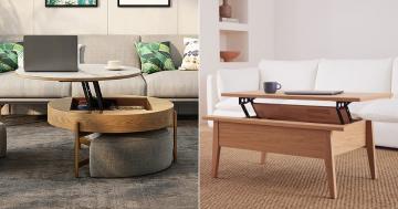 Lift-Top Coffee Tables Are the Secret Storage Every Home Needs