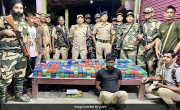 Heroin Worth Over Rs 45 Crore Seized From A Truck In Assam's Karimganj