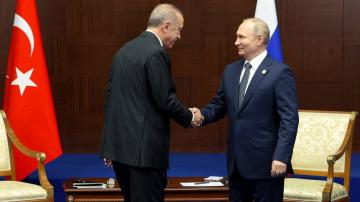Putin tempts Turkey, suggests making it Europe's new gas hub