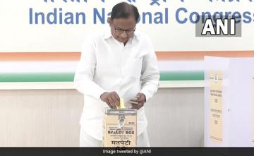 P Chidambaram's First-Ever Vote For Congress President Polls. Here's Why