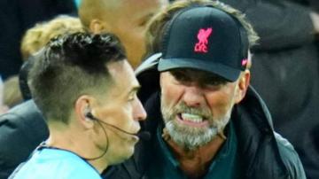 Jurgen Klopp red card among incidents prompting referee charity to call for inquiry into managers