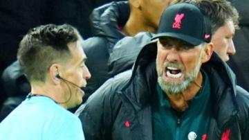 Liverpool boss Jurgen Klopp charged by FA after red card against Man City