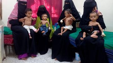 Children starve as Yemen teeters on a return to fighting
