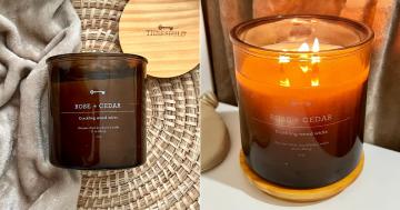 This Target Candle's Wooden Wicks Make the Most Soothing Crackling Sound