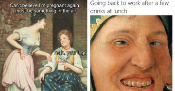 These classical art memes are, dare I say, a work of art (35 Photos)