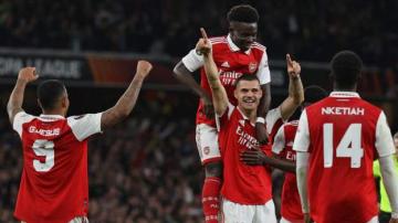Arsenal 1-0 PSV Eindhoven: Granit Xhaka scores the winner as hosts close in on last 16