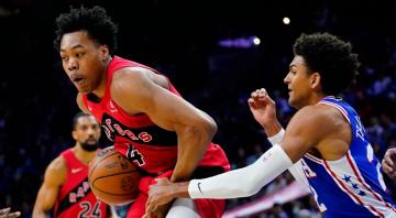 Raptors’ Scottie Barnes returns to lineup Wednesday vs. 76ers