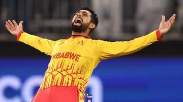T20 World Cup: Zimbabwe shock Pakistan with thrilling one-run victory