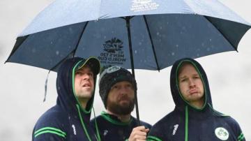 T20 World Cup: Ireland v Afghanistan abandoned without a ball bowled after rain