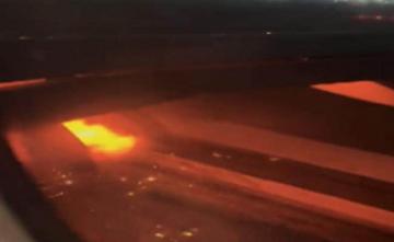 "Plane Was At Full Speed, Then Sparks": IndiGo Passenger Who Recorded Fire