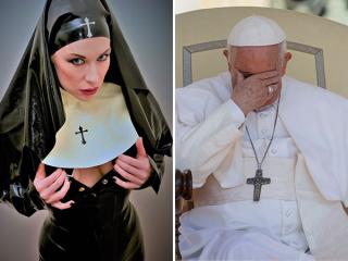The Pope low-key admits that priests & nuns watch porn…