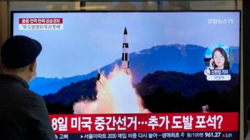 2 Koreas exchange missile launches near tense sea border