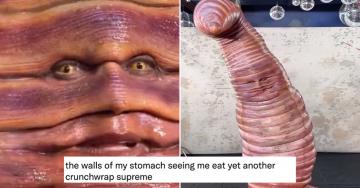 Heidi Klum’s worm costume became a meme because how could it not? (21 Photos)