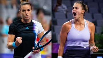 WTA Tour Finals: Aryna Sabalenka & Maria Sakkari through to last four