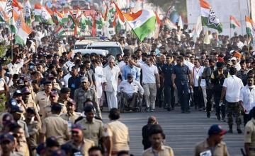 Maharashtra MP Supriya Sule Joins Rahul Gandhi's Yatra In Nanded