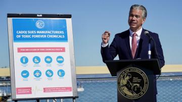 California sues over 'forever chemicals' that taint water