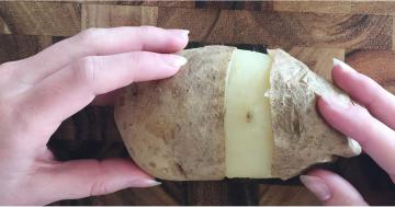 This Easy Potato-Peeling Hack Will Save You So Much Time This Thanksgiving