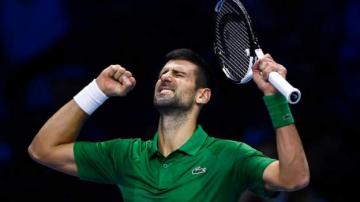Novak Djokovic into semi-finals of ATP Finals with straight-set win over Andrey Rublev