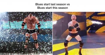 Just like the Blues start to the season, these NHL memes are jokes (45 Photos)